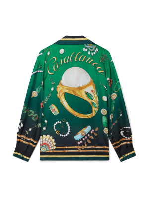 La Boite A Bijoux Long Sleeve Silk Shirt