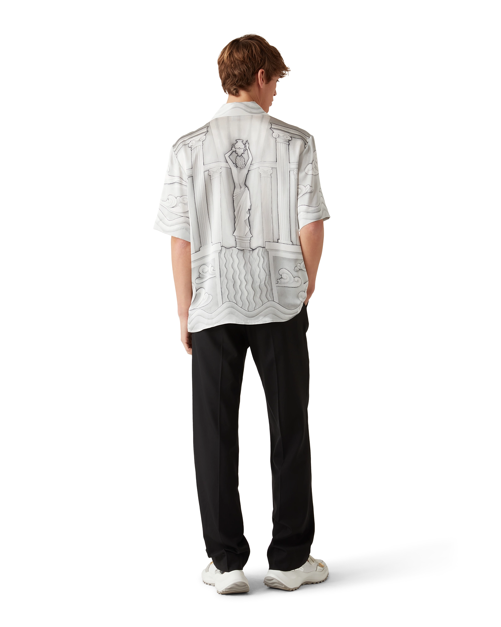 Sacred Stone Short Sleeve Silk Shirt - 图片 3