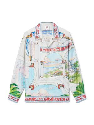 Le Passage Long Sleeve Silk Shirt