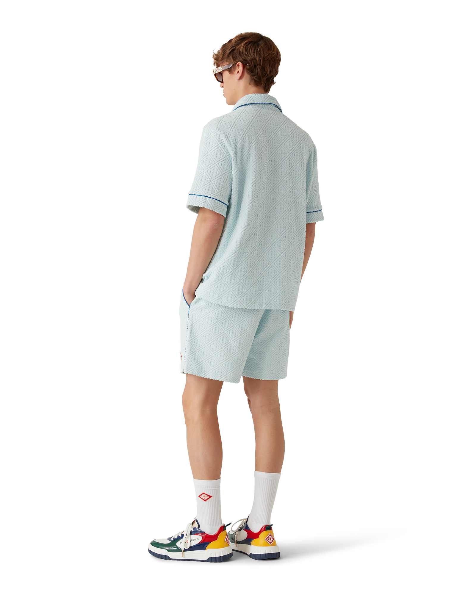 Monogram Towelling Short Sleeve Shirt - 图片 3