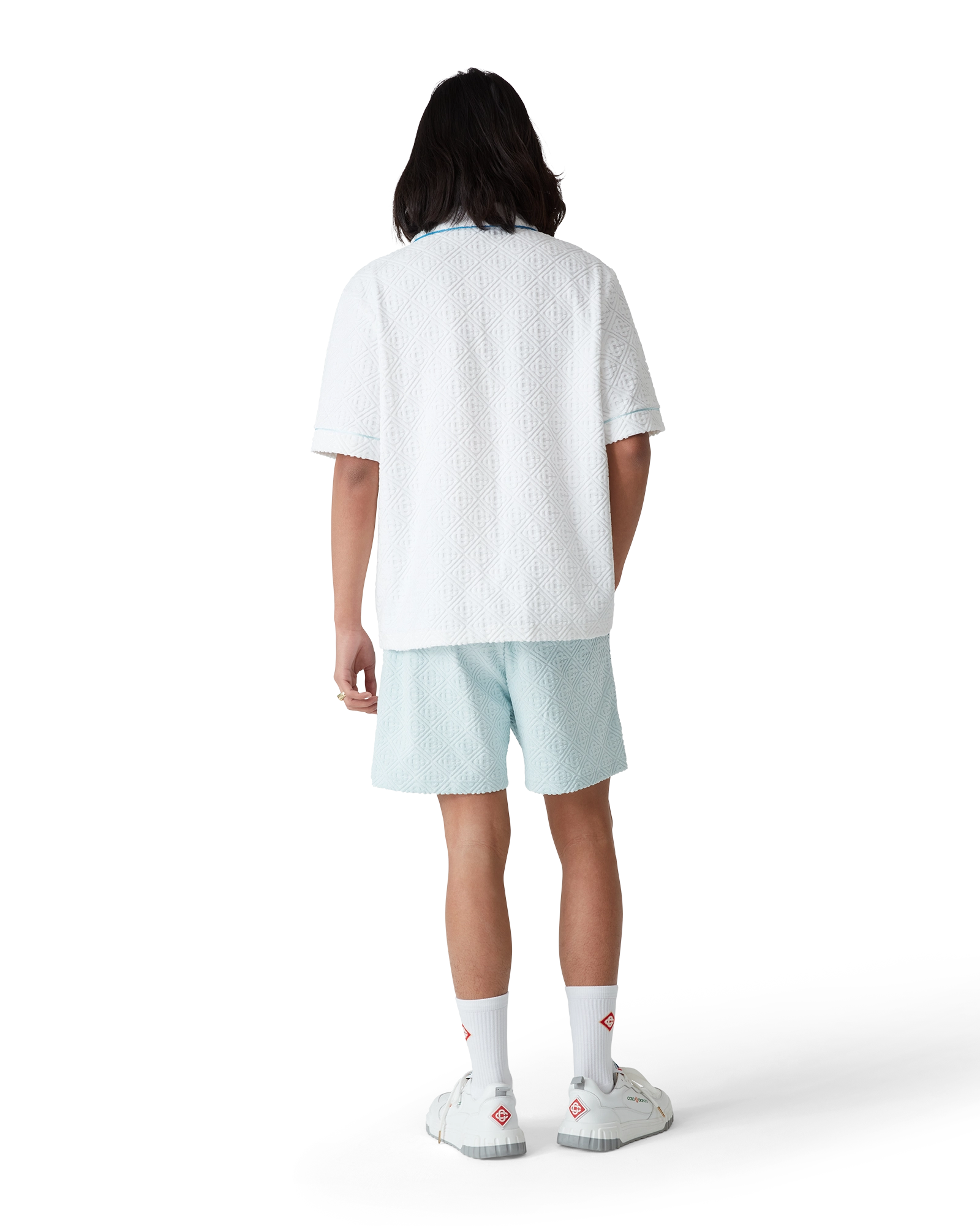 Monogram Short Sleeve Towelling Shirt - 图片 3