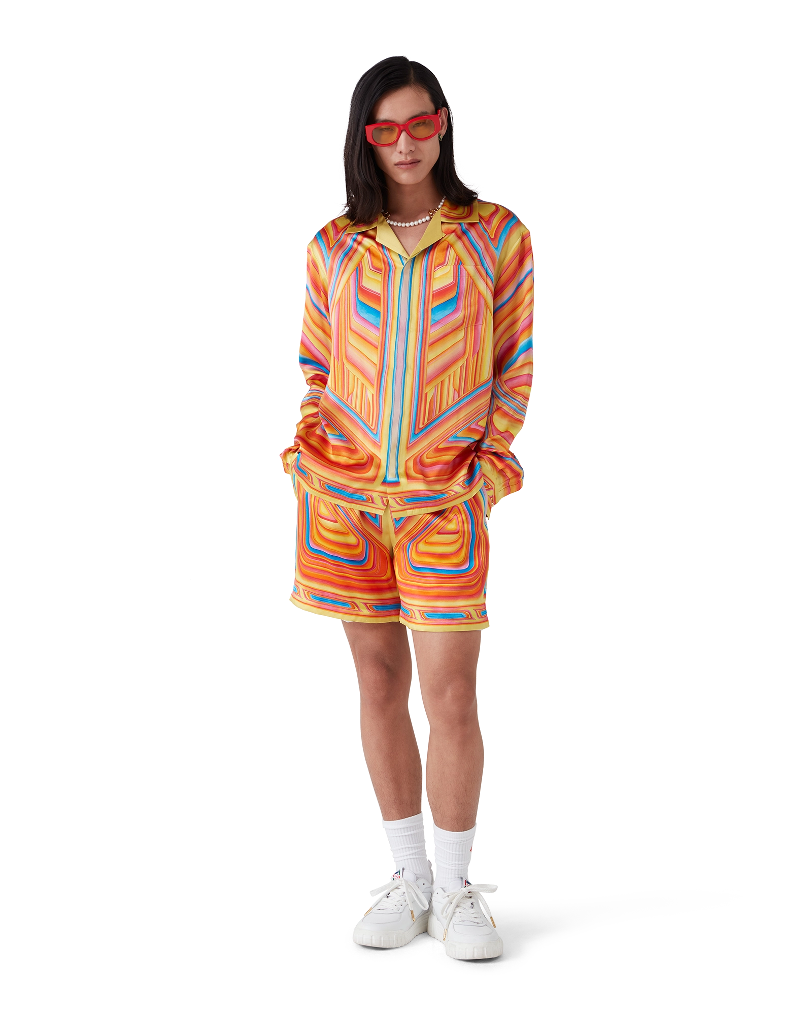 Low Rider Long Sleeve Silk Shirt - 图片 2