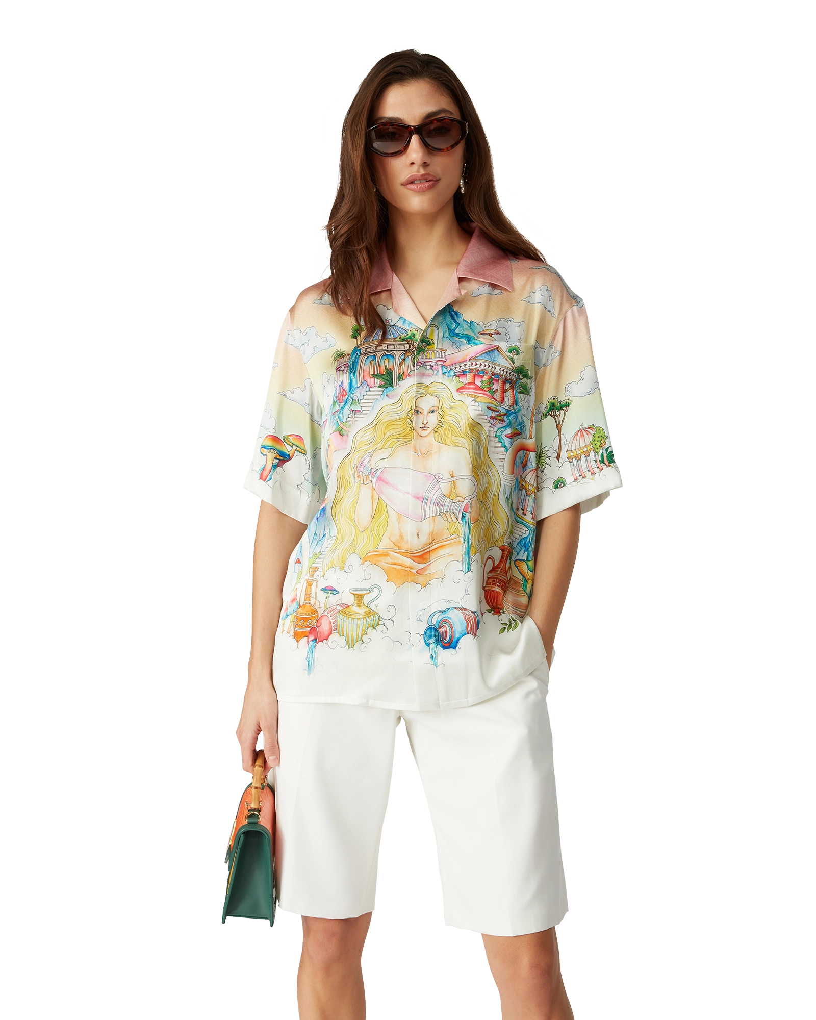 The Road To Knowledge Short Sleeve Silk Shirt - 图片 4