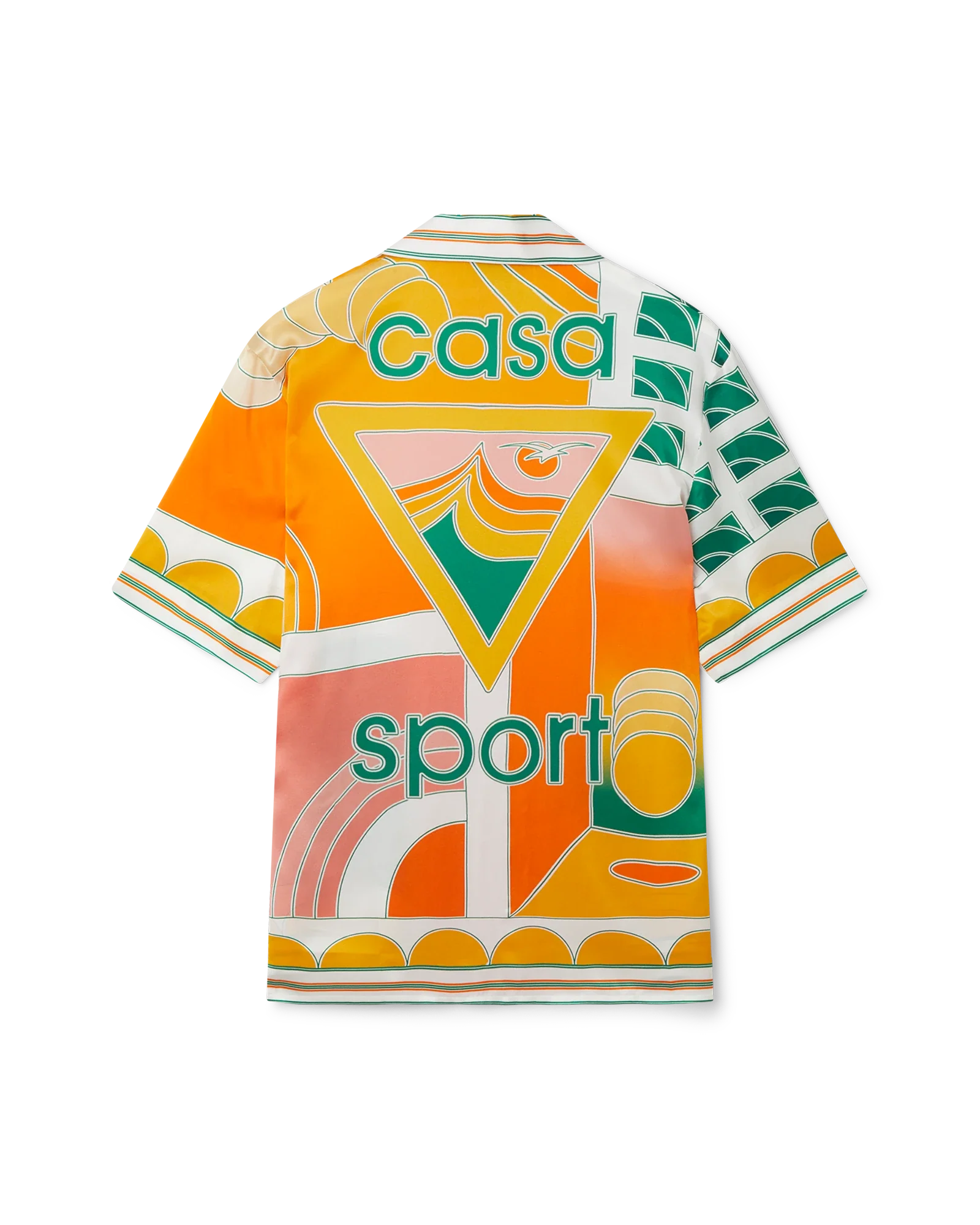 Summer Court Short Sleeve Silk Shirt