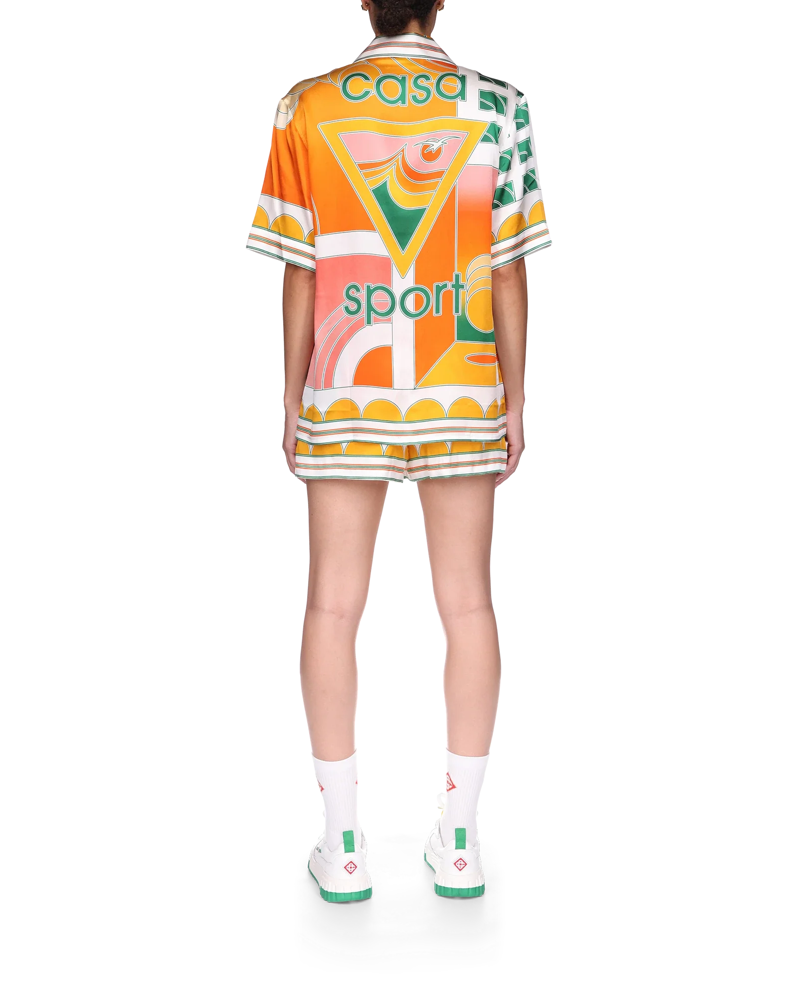 Summer Court Short Sleeve Silk Shirt - 图片 4