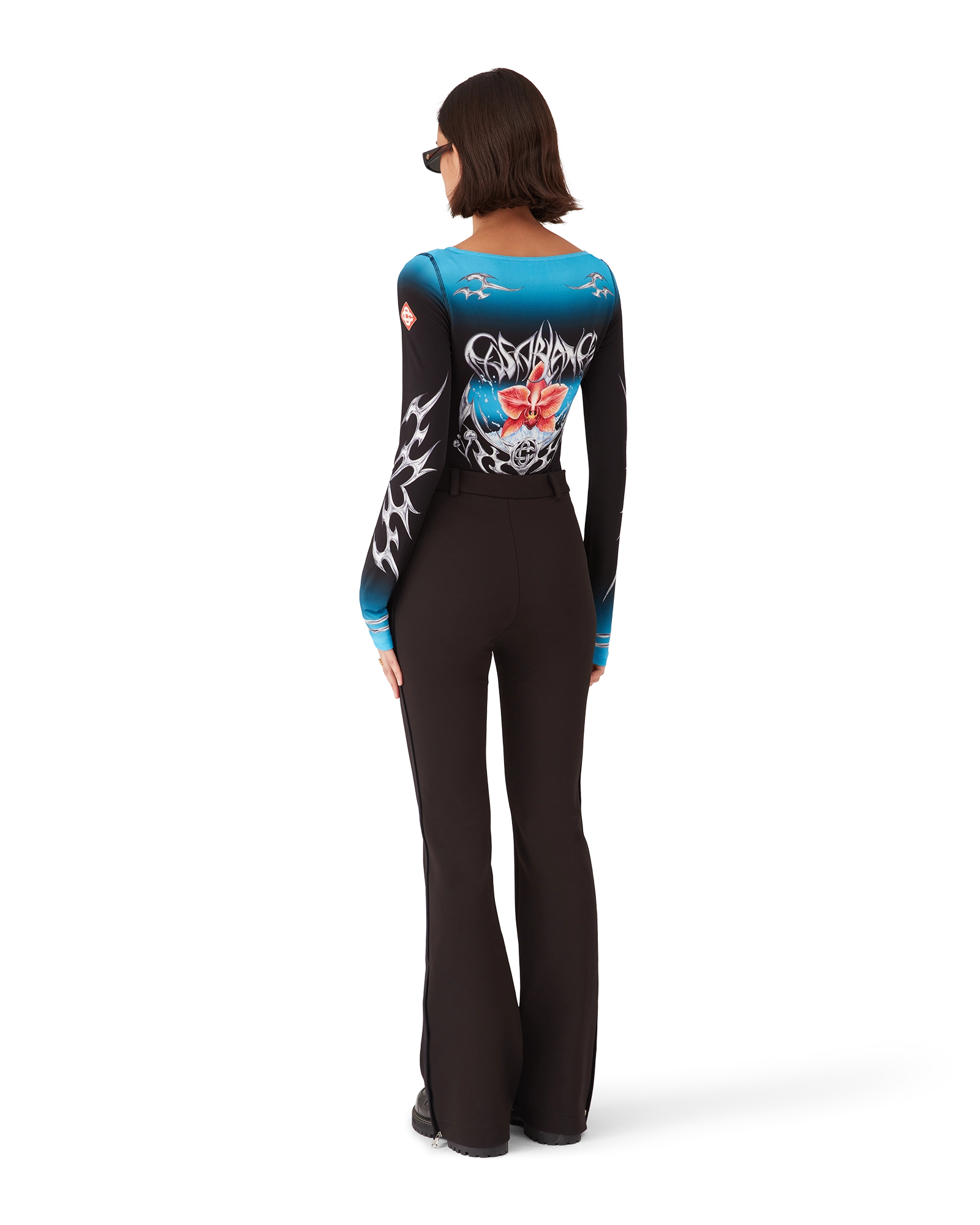 Blades Slinky Jersey Long Sleeve Top - 图片 5