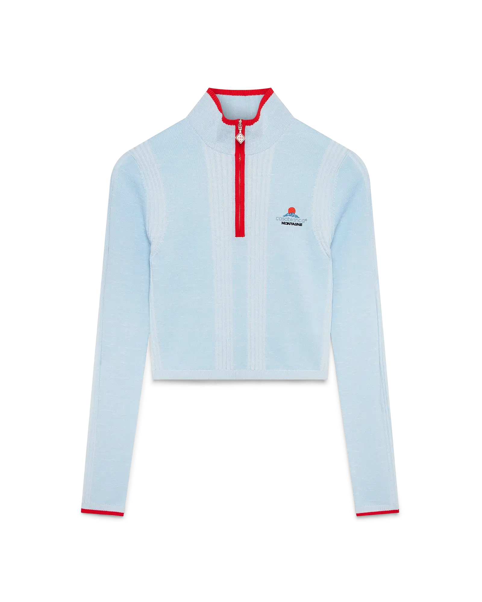 Ski Merino Base Layer Crop Top