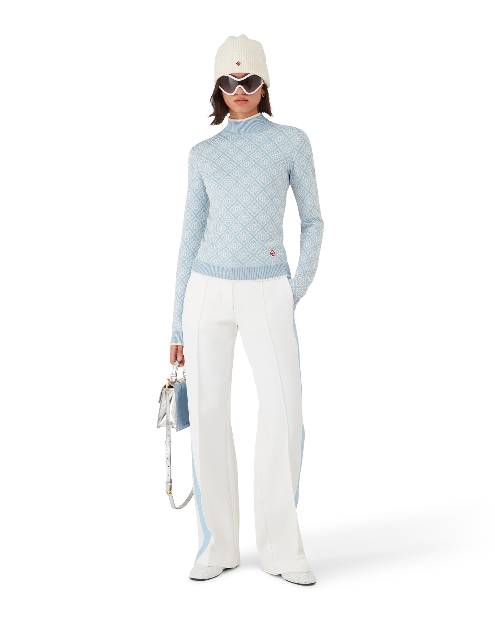 Ski Monogram High Neck Top - 图片 2