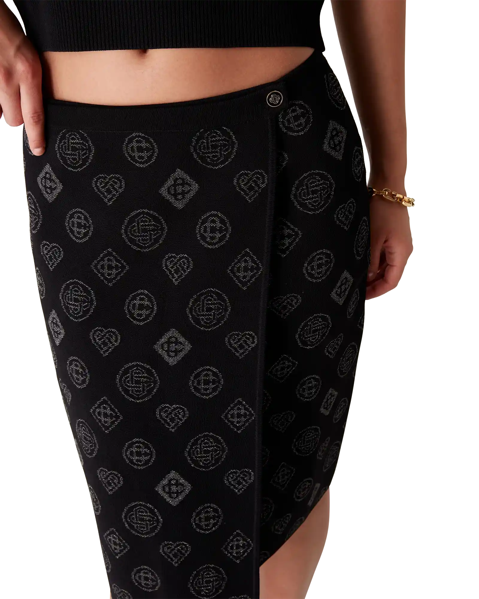 Monogram Jacquard Skirt - 图片 5