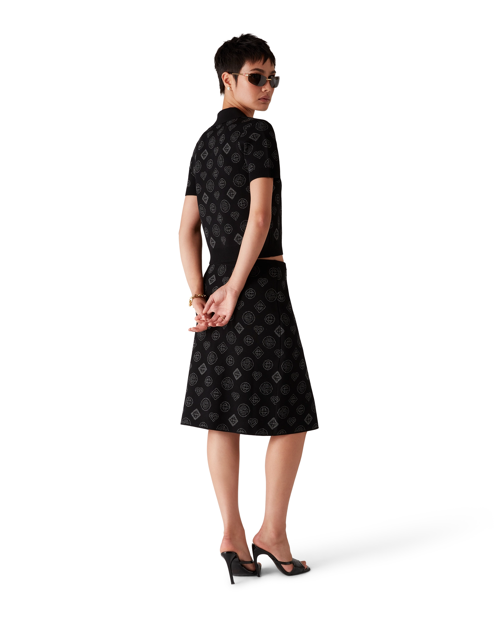 Monogram Jacquard Polo - 图片 4