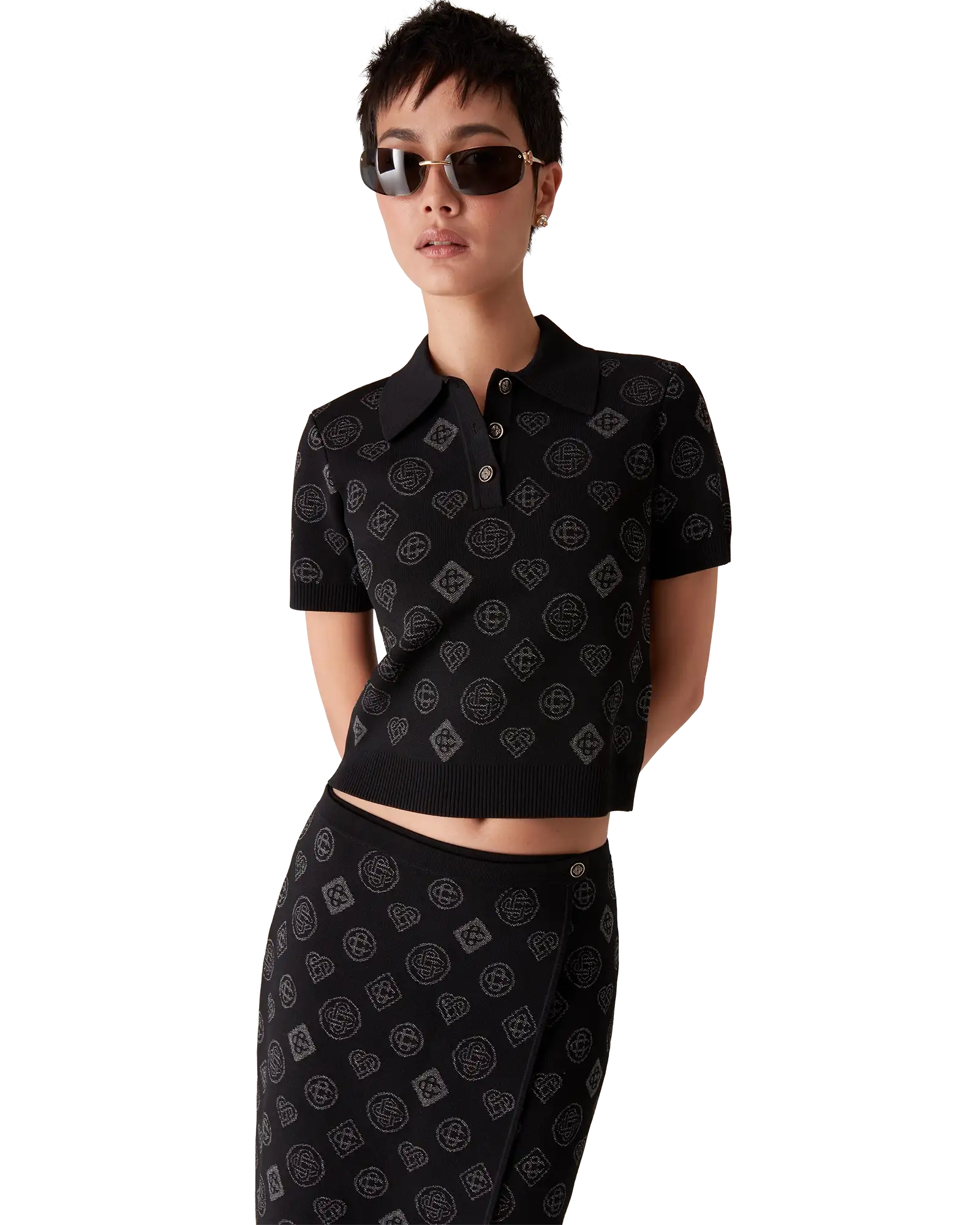 Monogram Jacquard Polo - 图片 2