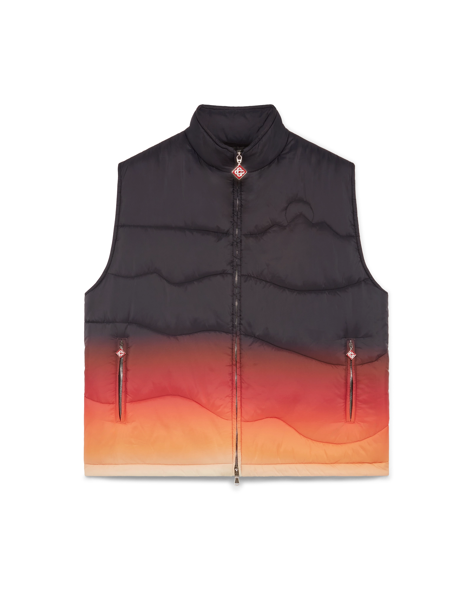 Gradient Nylon Puffer Gilet