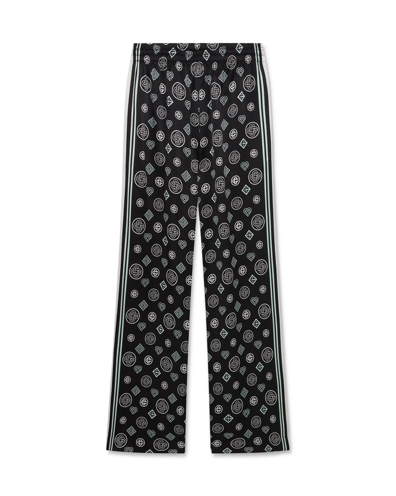 Monogram Pyjama Silk Satin Trousers - 图片 6