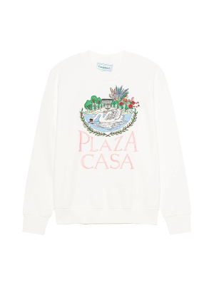 Plaza Casa Embroidered Sweatshirt