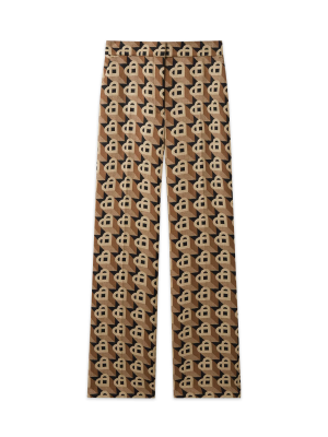 Heart Jacquard Trousers