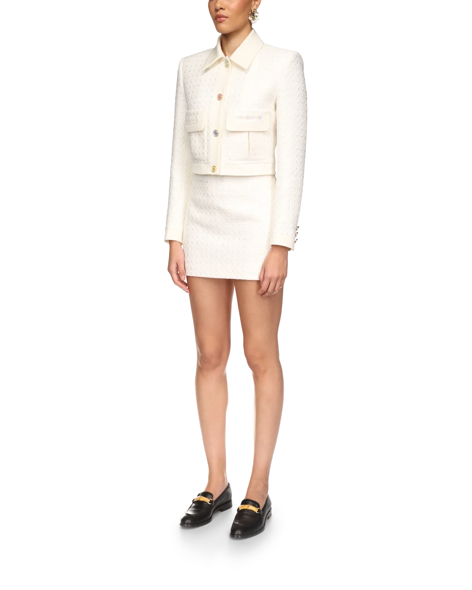 Tweed Fitted Jacket - 图片 3