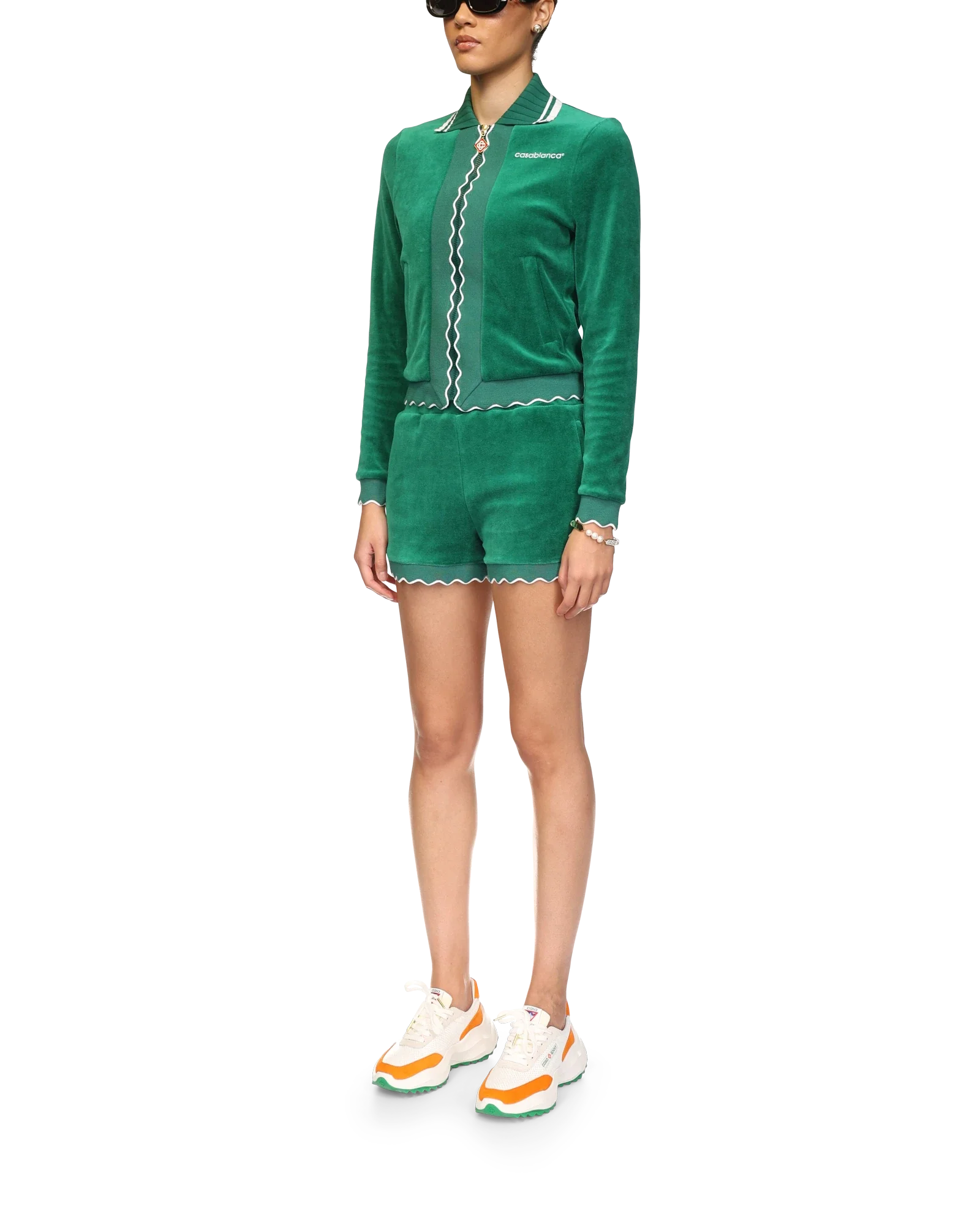 Scalloped Track Jacket - 图片 3