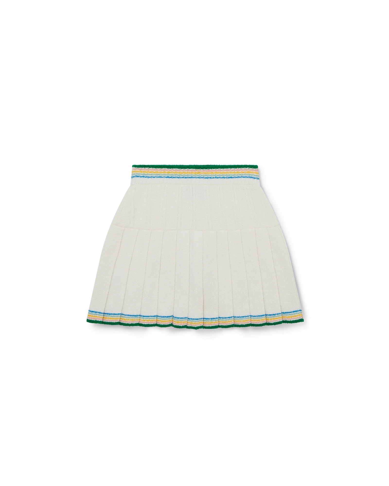 Boucle Pleated Skirt - 图片 2