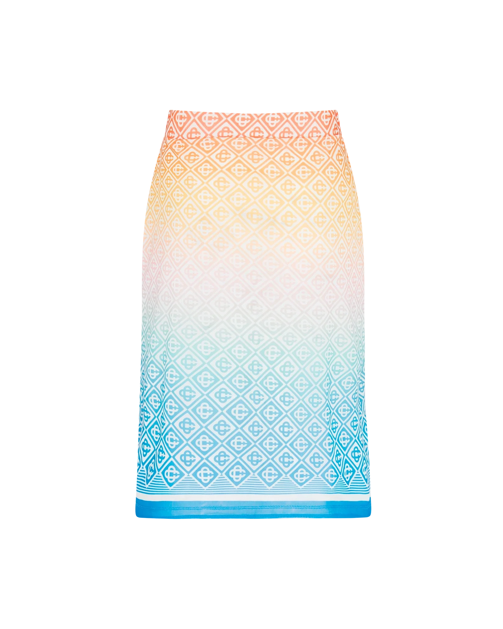 Gradient Monogram Mesh Skirt - 图片 6
