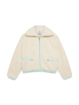 Monogram Jacquard Fleece Jacket