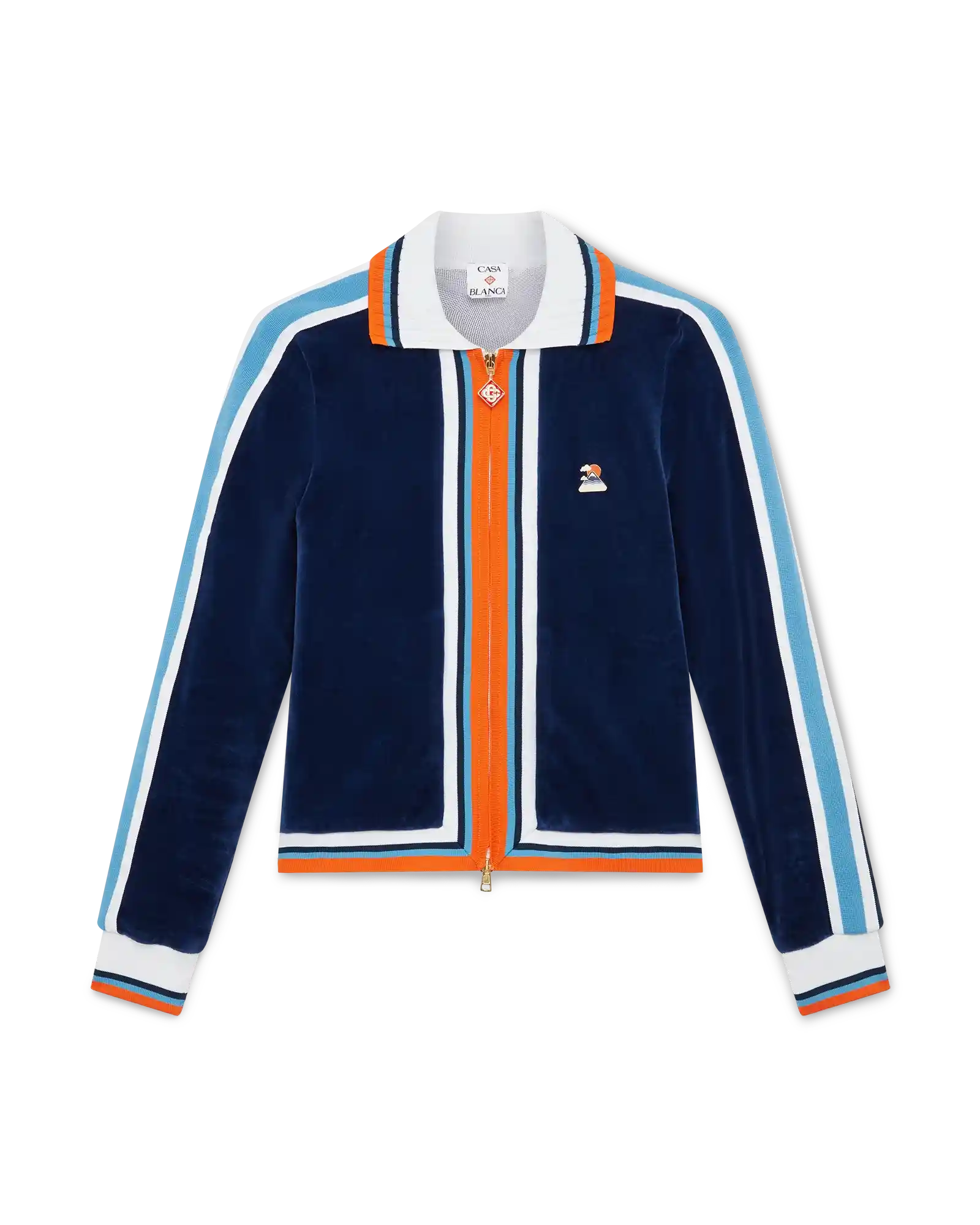 Velour Montagne Track Jacket