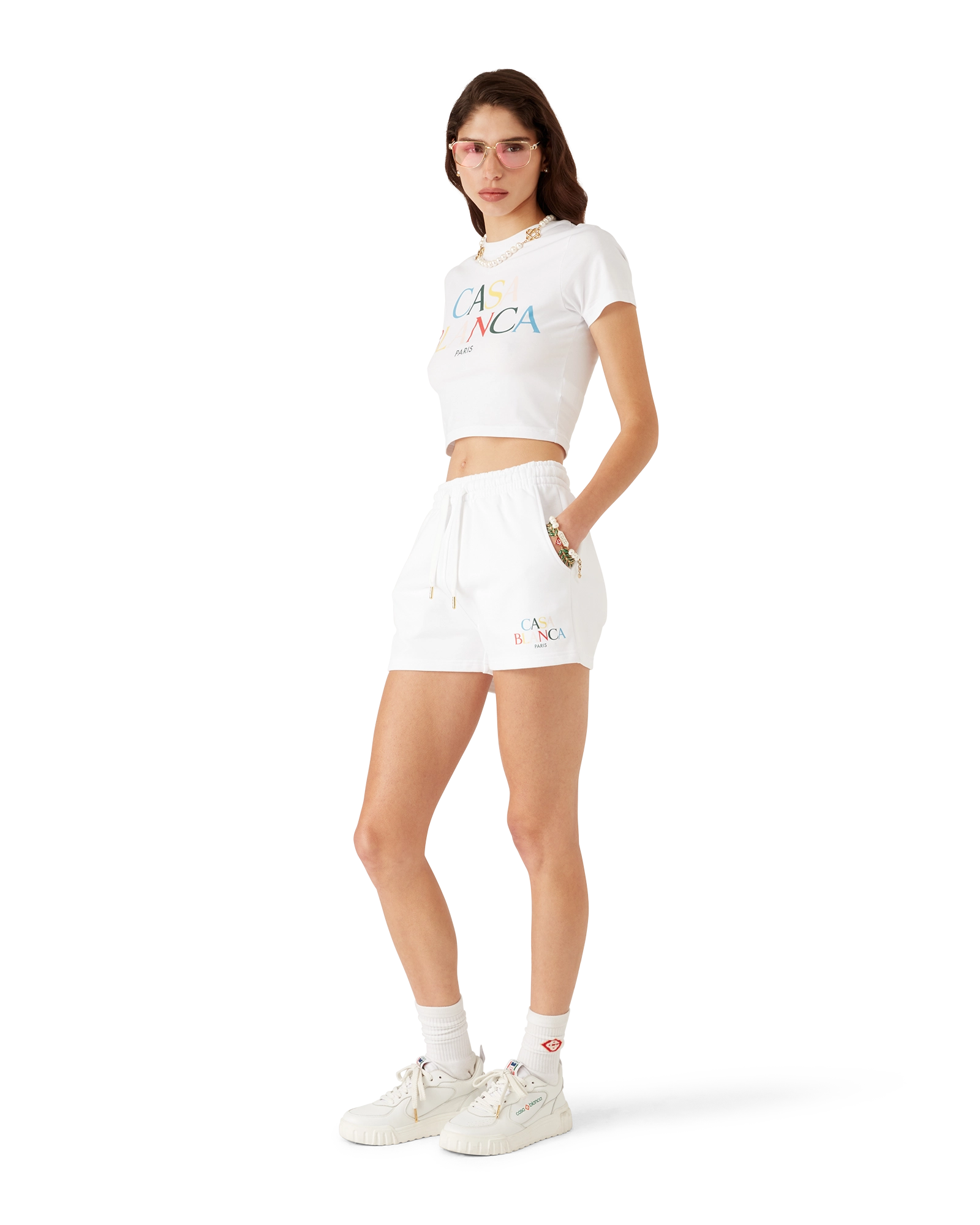 Stacked Logo Sweatshorts - 图片 2