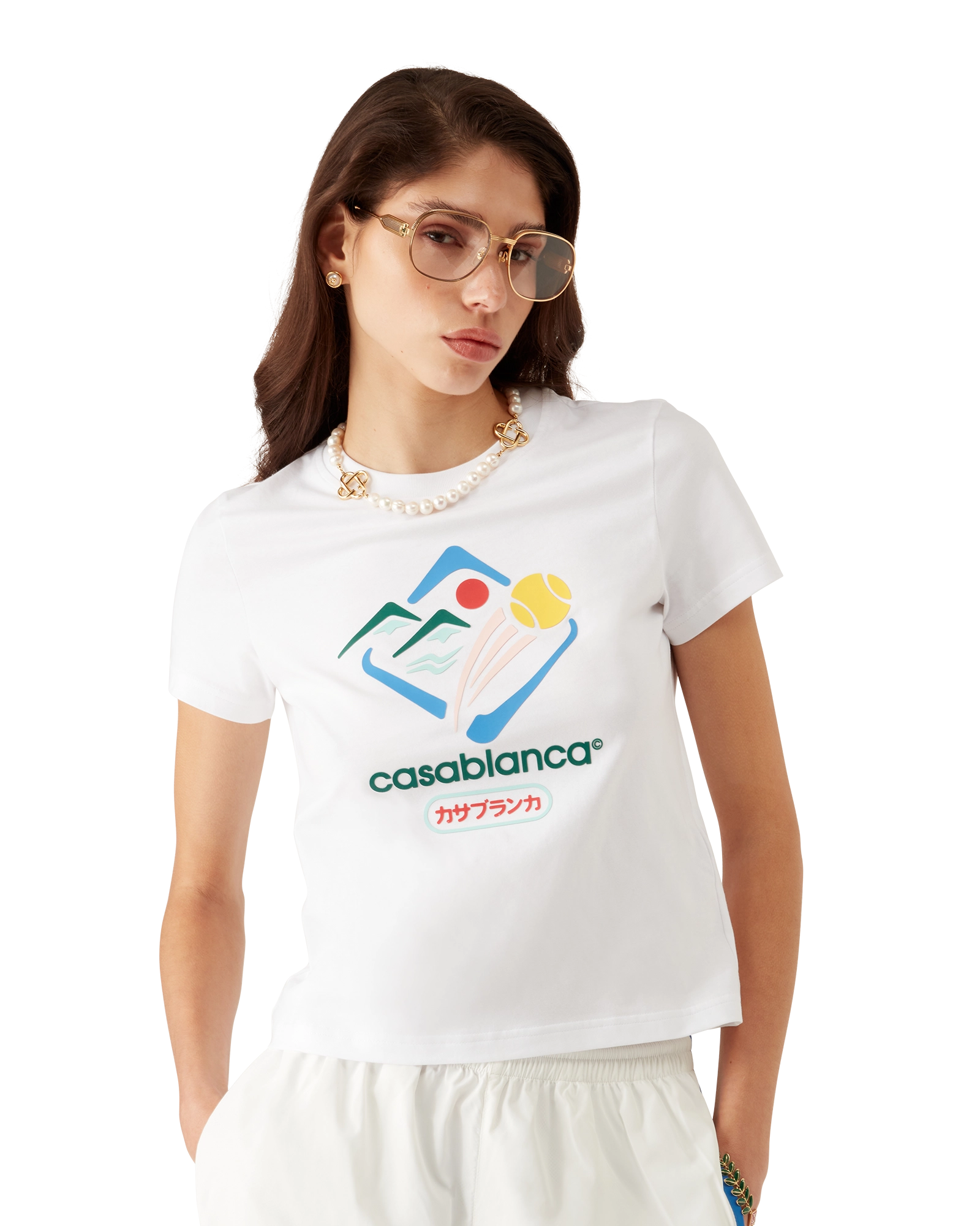 Montagne Sportif Cropped Short Sleeve T-Shirt - 图片 4