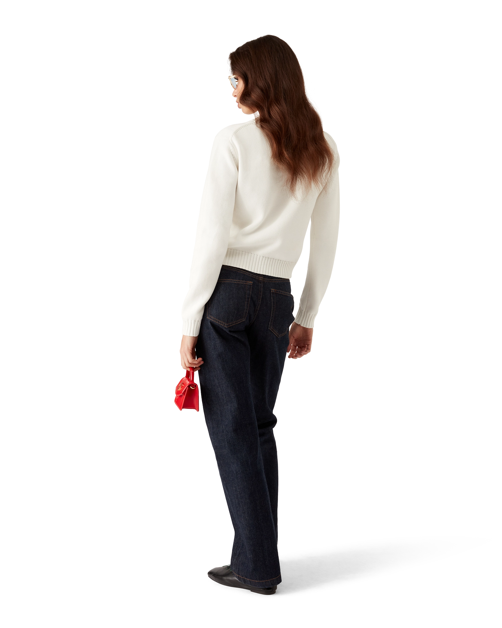 Cotton Embroidered Mushroom Jumper - 图片 3