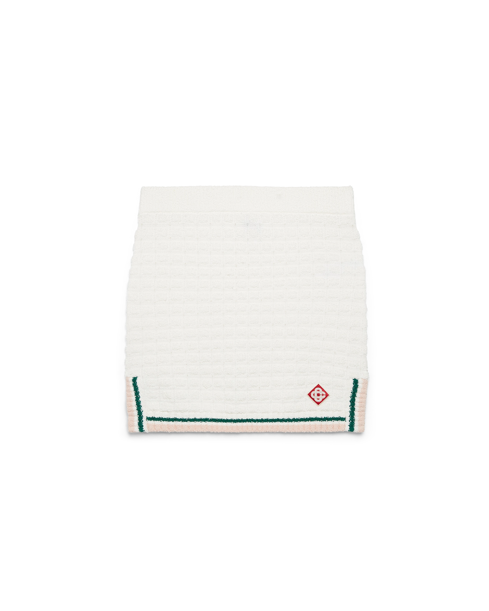 Cotton Bouclé Mini Skirt