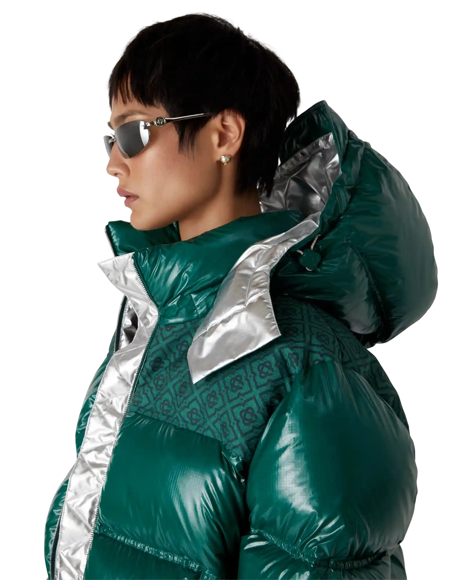 Nylon Puffer Jacket - Image 4