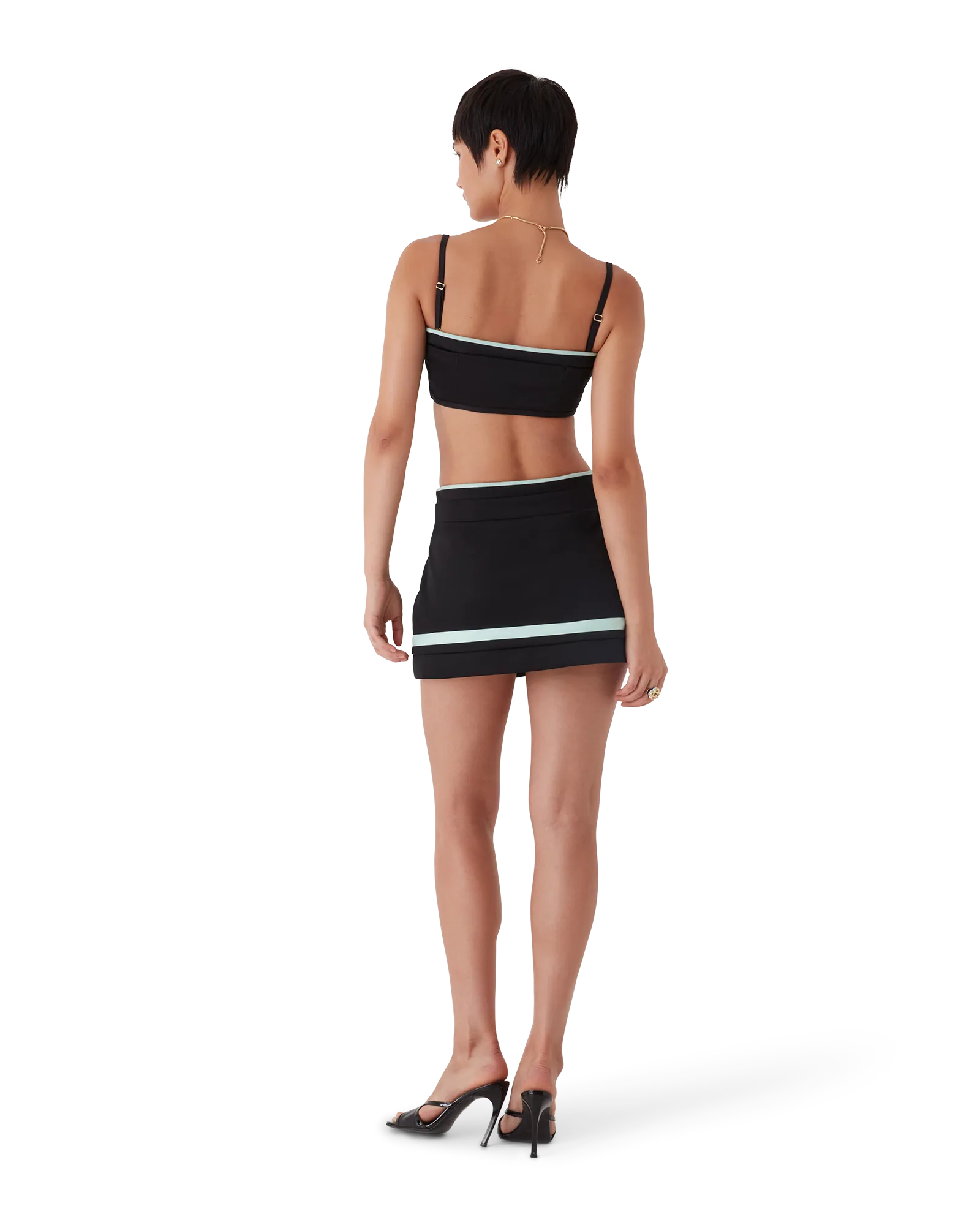 Tricot Mini Skirt - 图片 3