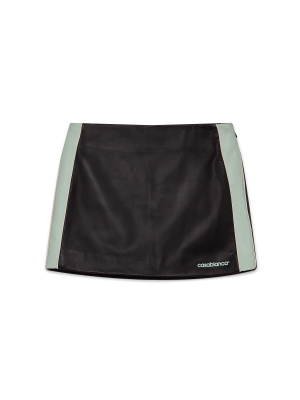 Leather Mini Skirt