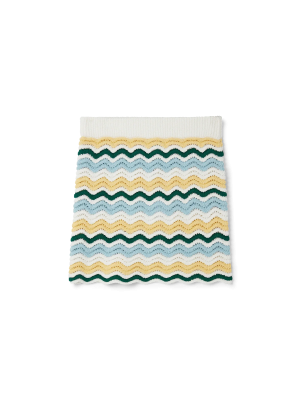 Boucle Wave Skirt