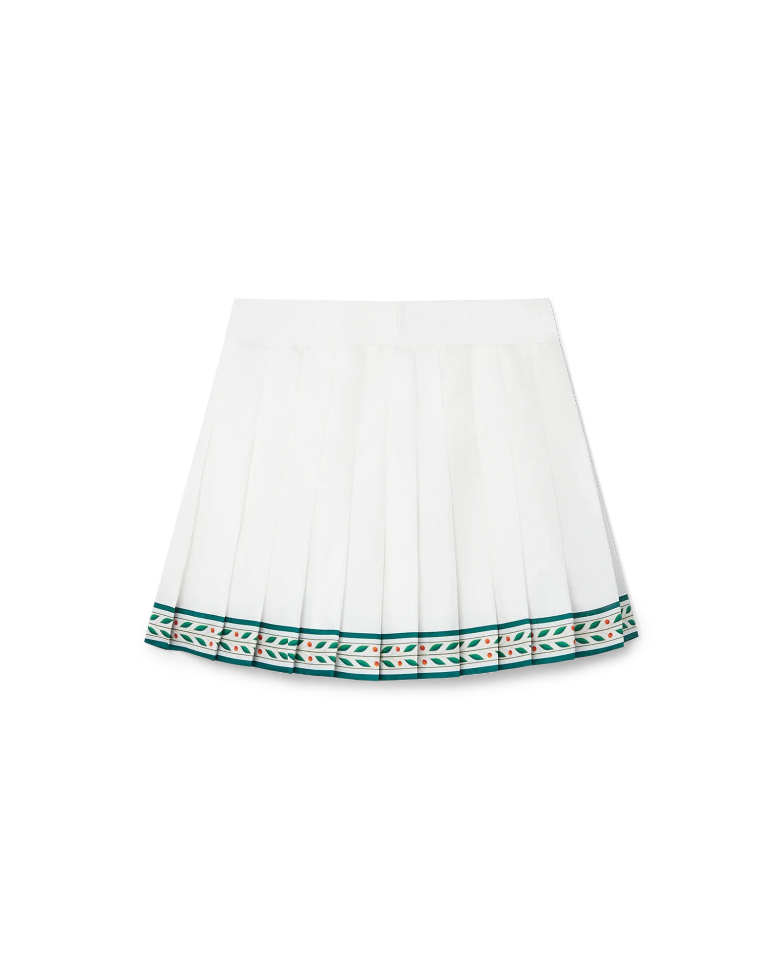 Laurel Silk Tennis Mini Skirt