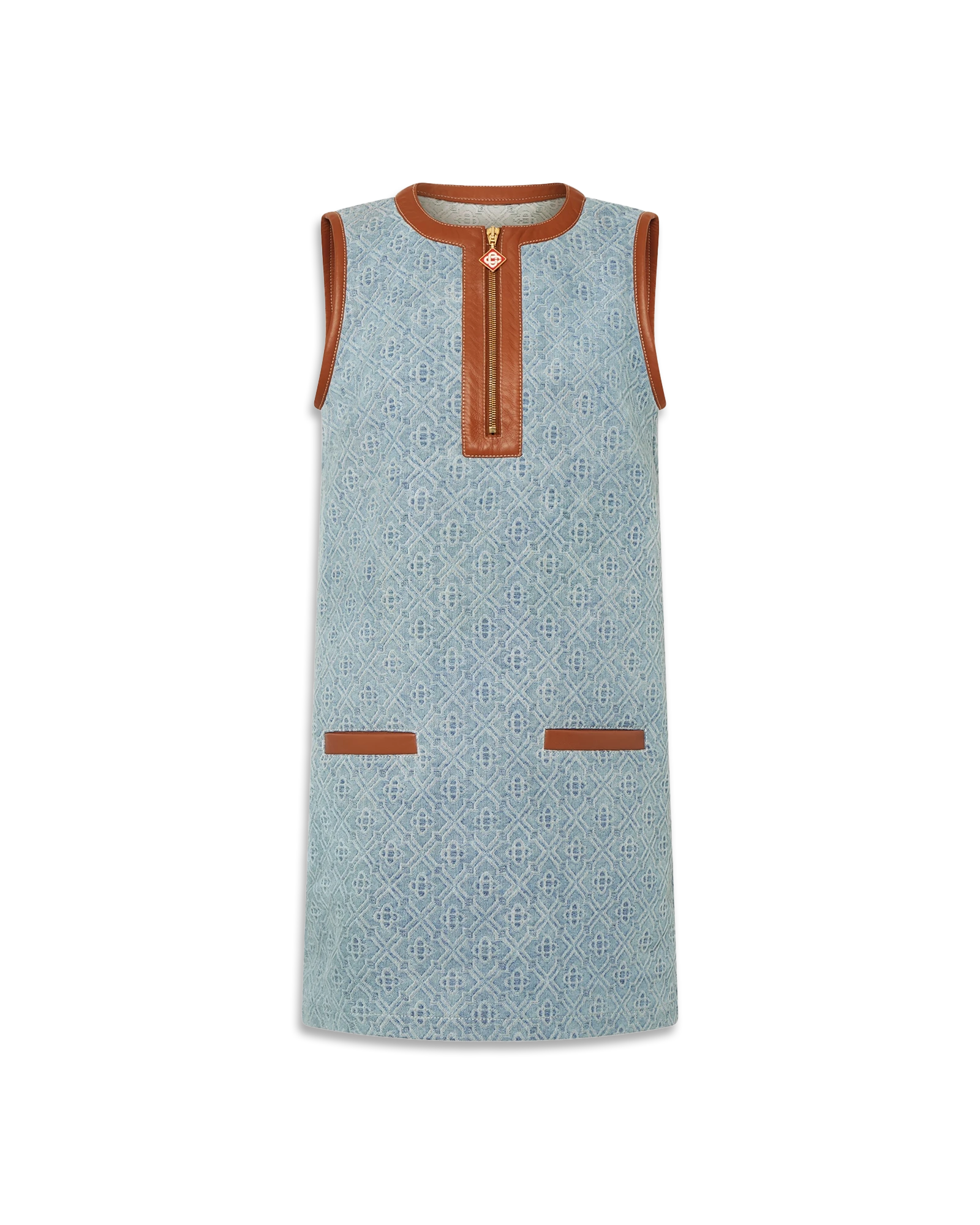 Monogram Denim Dress
