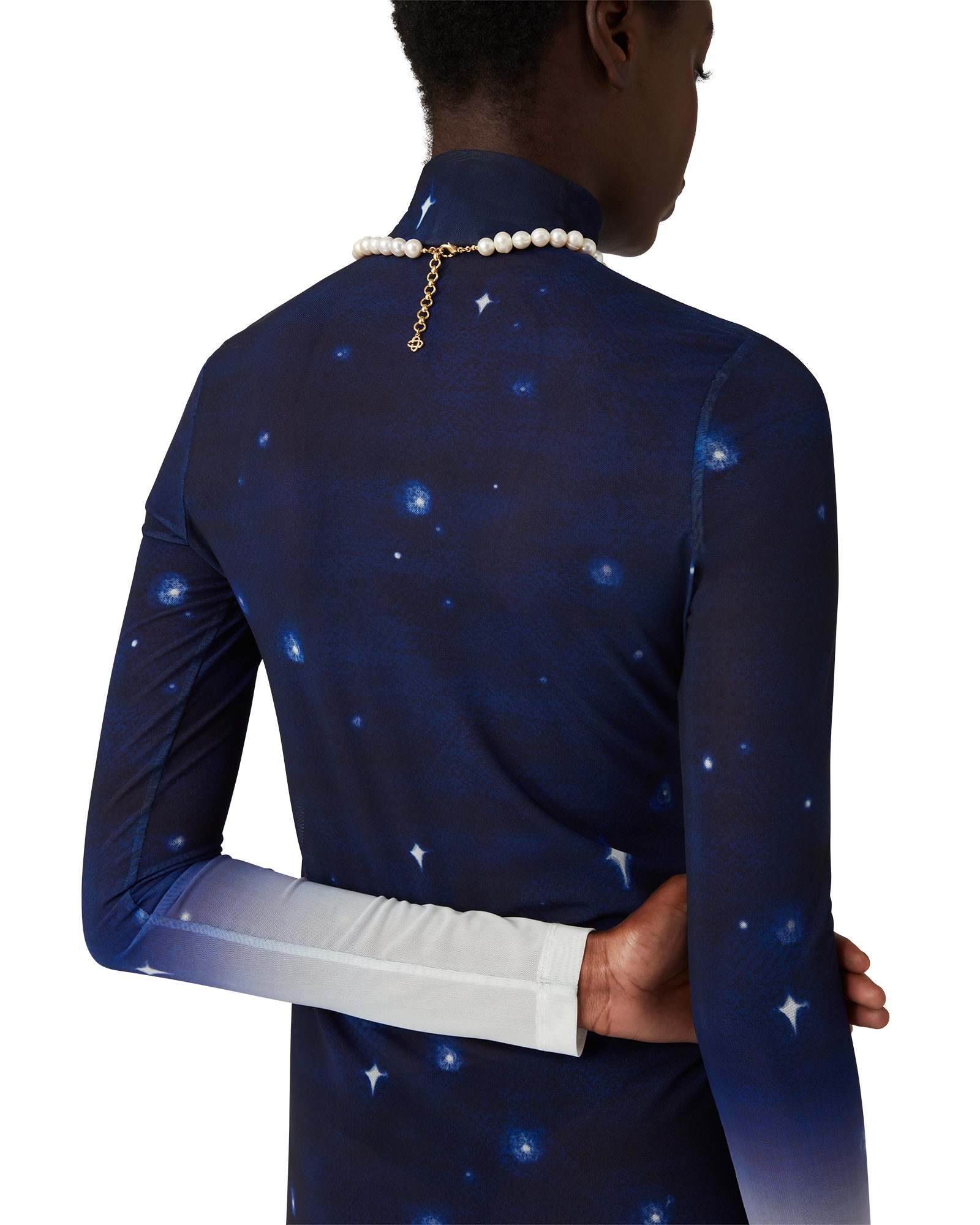 Midnight Acropolis Mesh Top - 图片 4