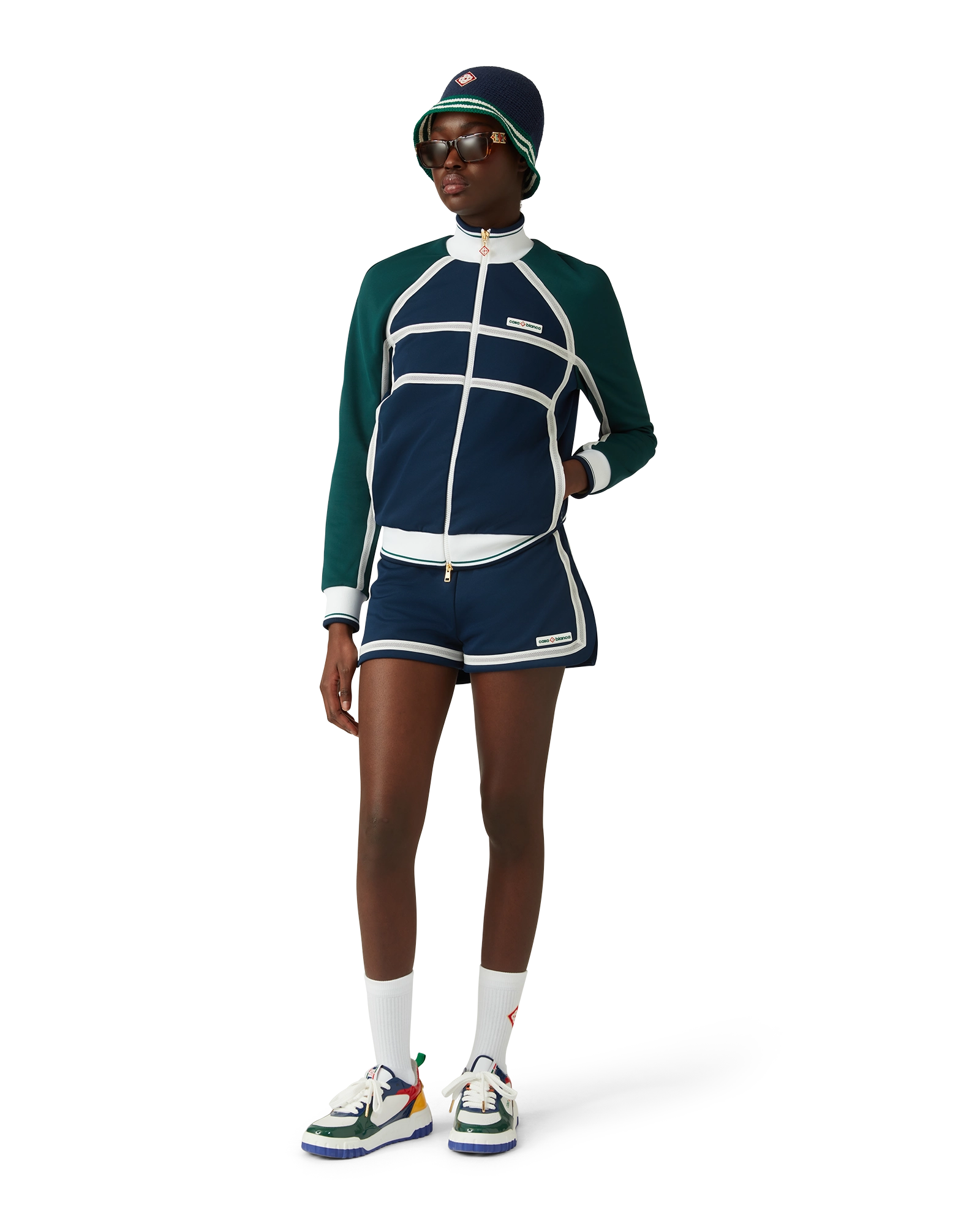 Mesh Tape Track Jacket - 图片 2