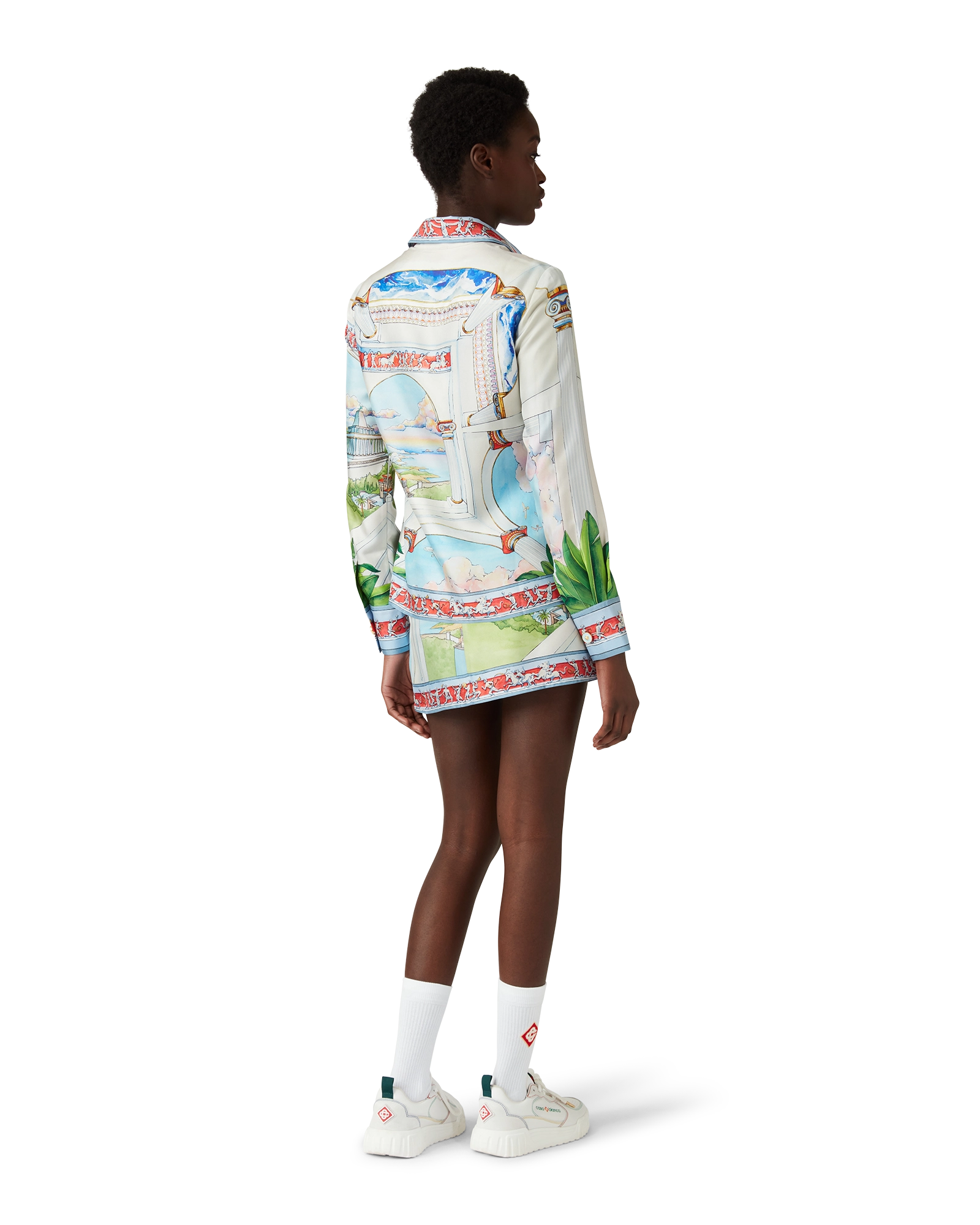 Le Passage Long Sleeve Silk Shirt - 图片 3