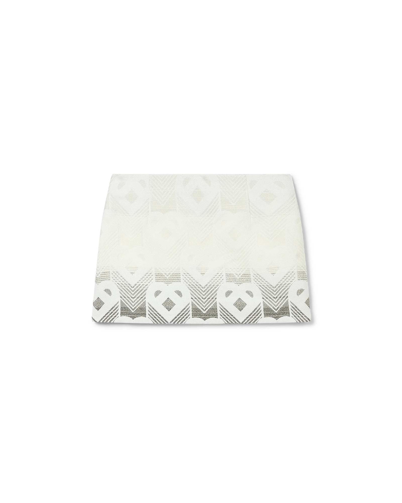 Gradient Heart Monogram Towelling Mini Skirt