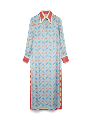 Candy Ping Pong Silk Dress