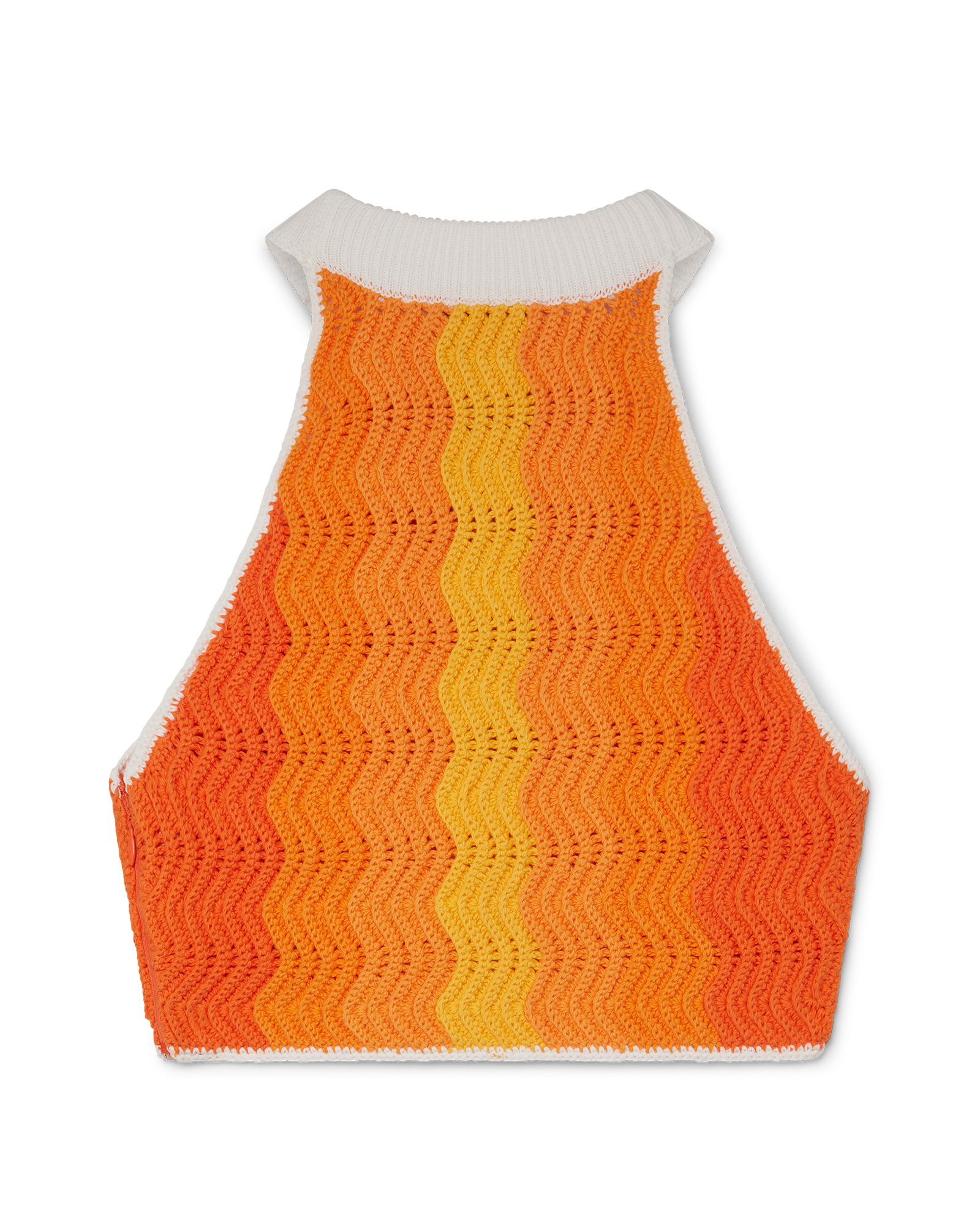 Orange Gradient Sleeveless Top - Image 2