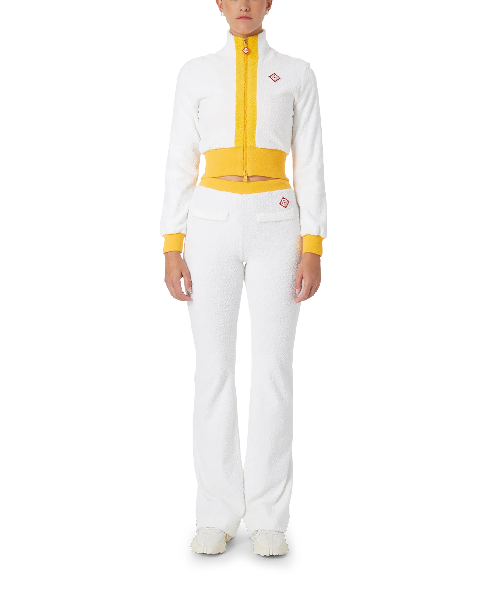 Monogram Terry Track Top - 图片 3