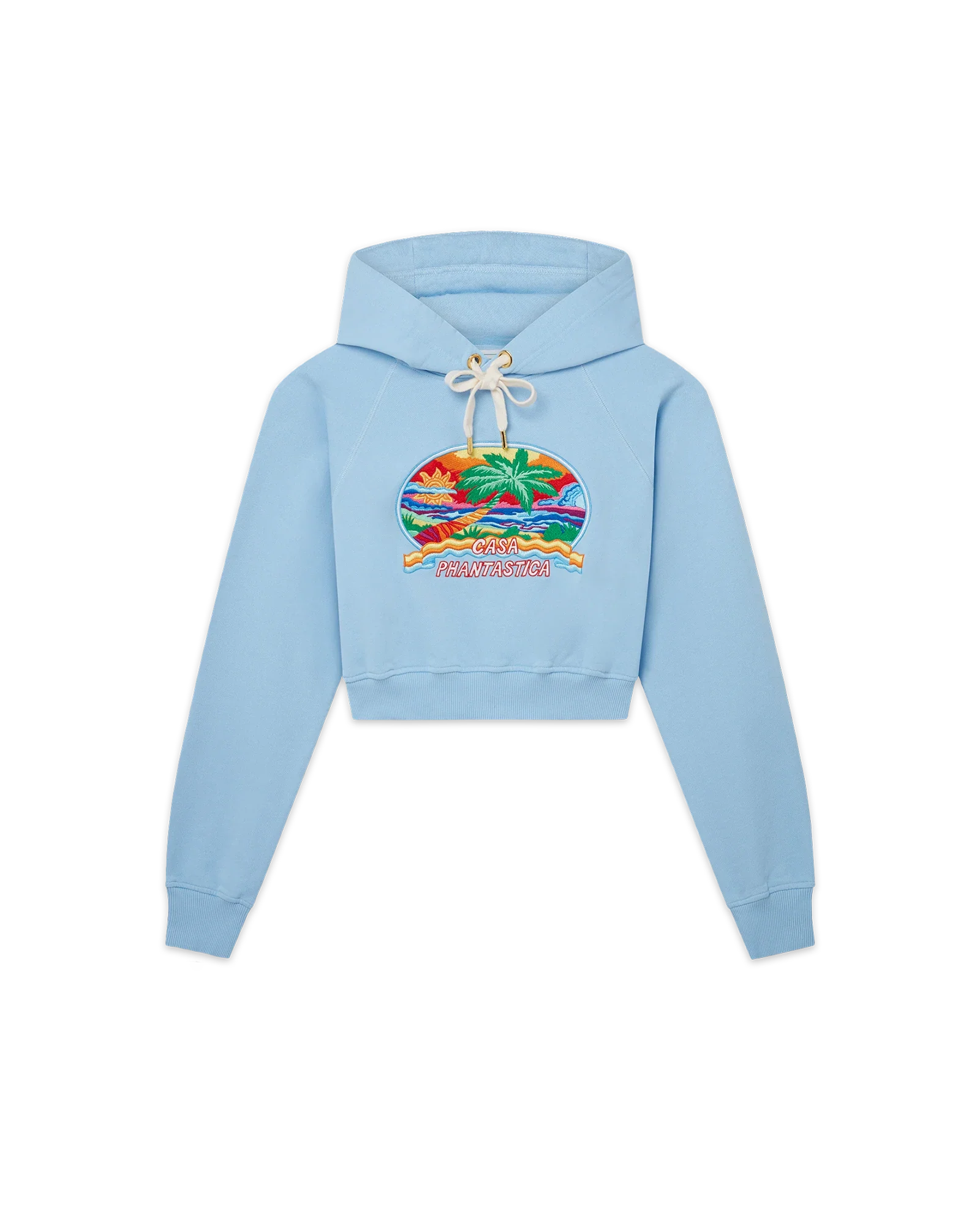 Casa Phantastica Cropped Hooded Sweatshirt