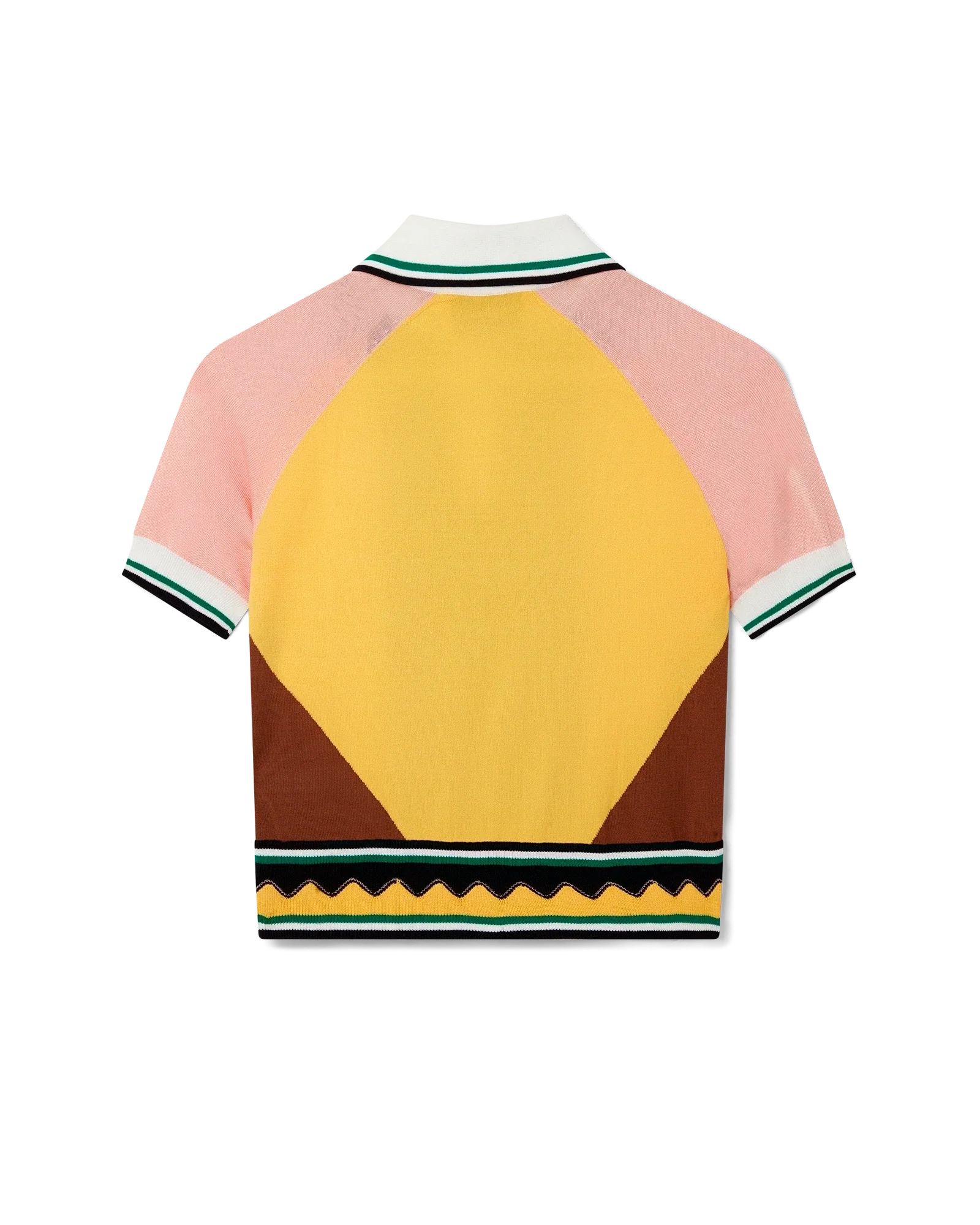 Graphic Panelled Polo - 图片 6