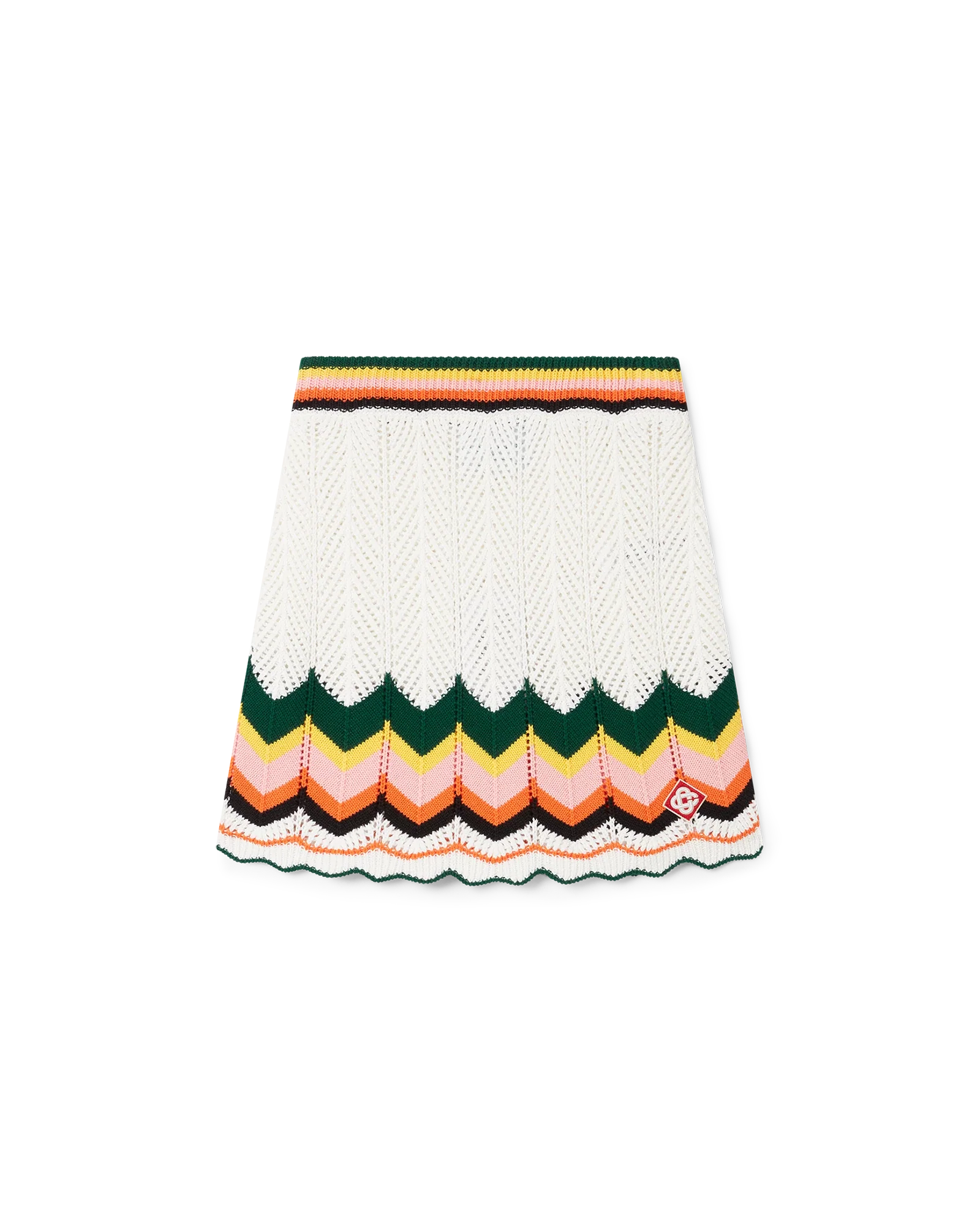 Chevron Lace Skirt