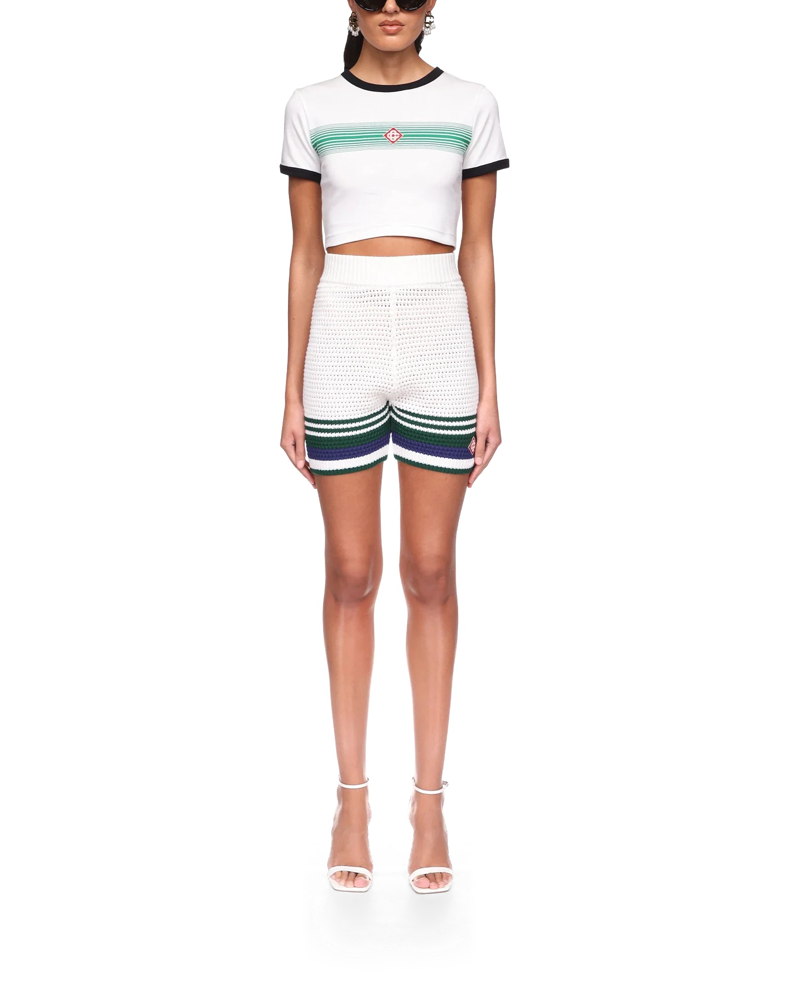 Tennis Crochet Shorts - 图片 2