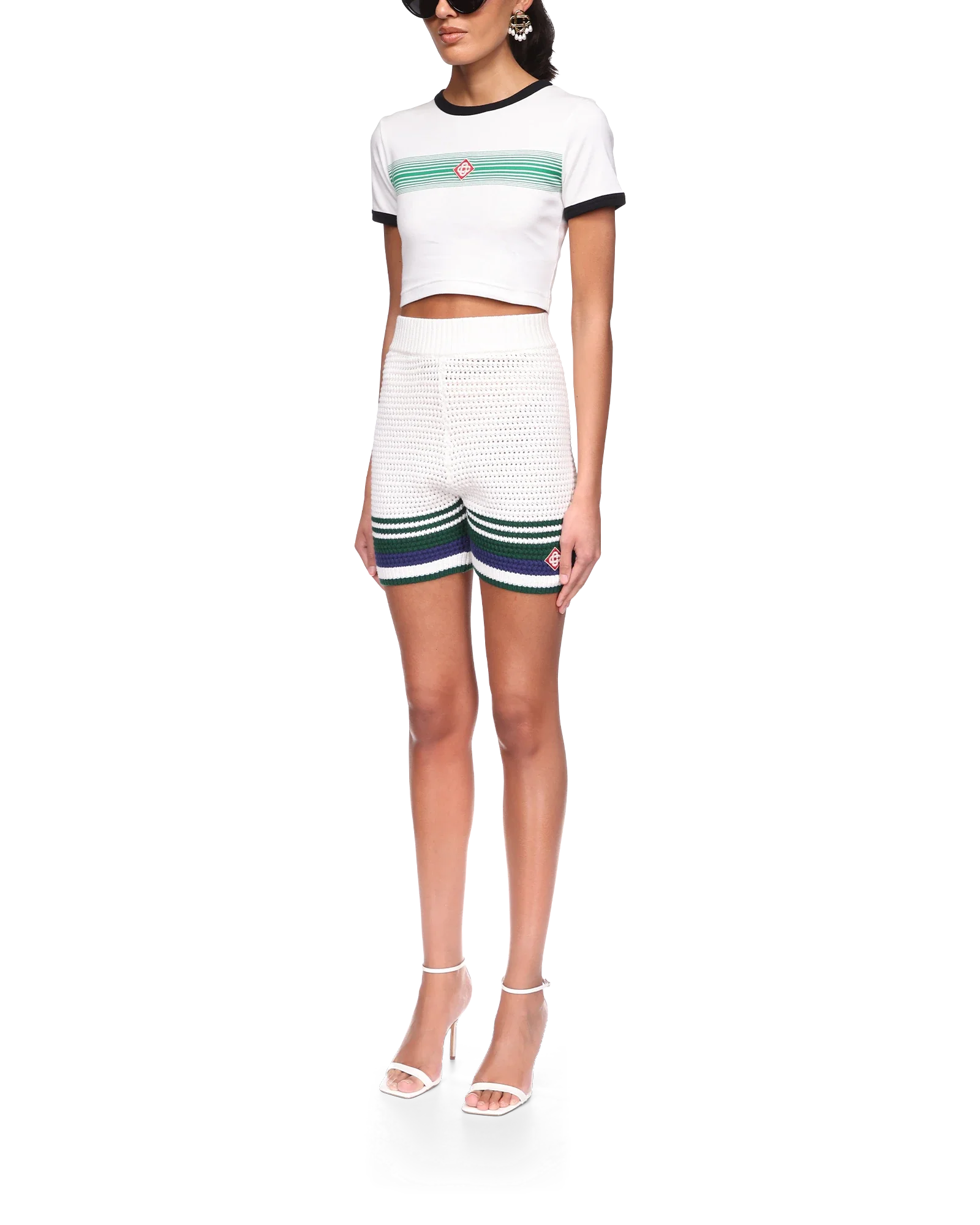 Tennis Crochet Shorts - 图片 3