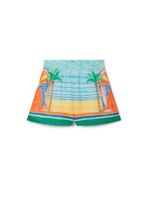 Day of Victory Linen Shorts