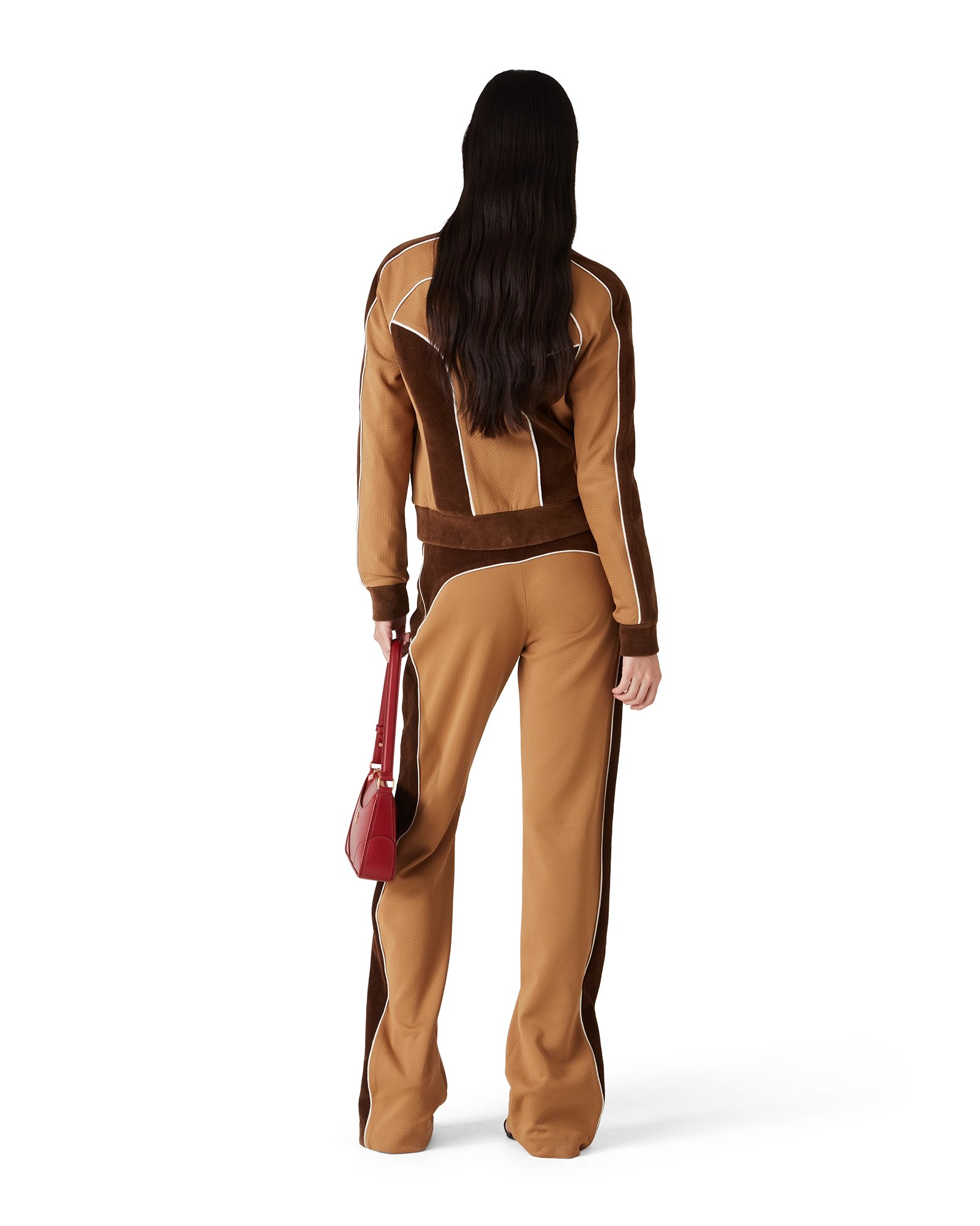 Chenille Panelled Track Jacket - 图片 3