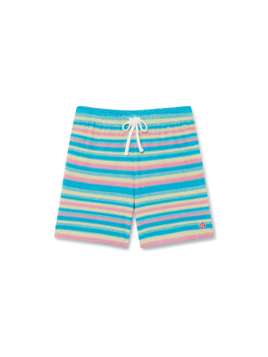 Stripe Towelling Shorts